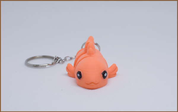 Goldfish Keychain