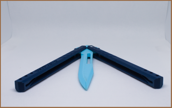 Plastic Butterfly Knife – Custom Colours