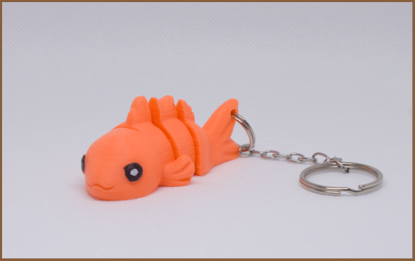 Goldfish Keychain